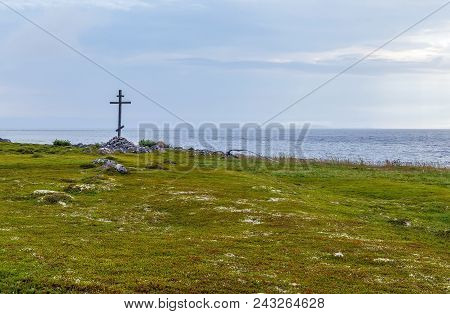 Coast Of The White Sea On Big Zayatsky Island, Russia