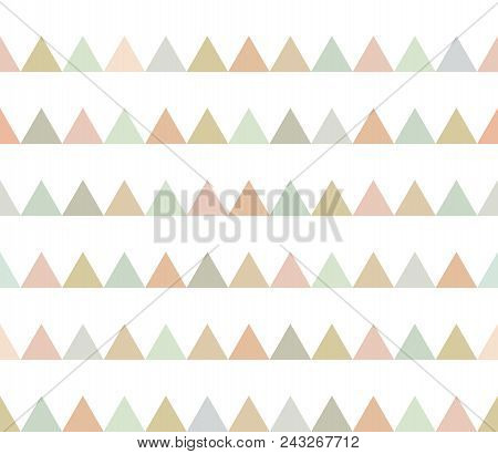 Seamless Linear Triangular Geometric Pattern. Seamless Abstract Triangle Geometrical Background. Inf
