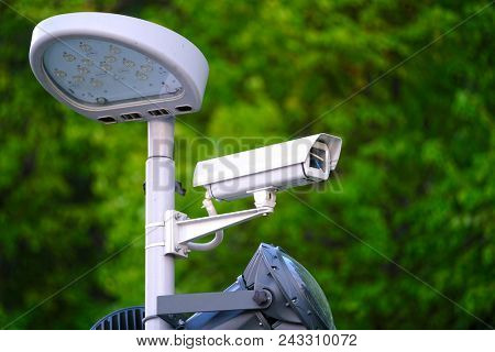 the image of a Surveillance camera