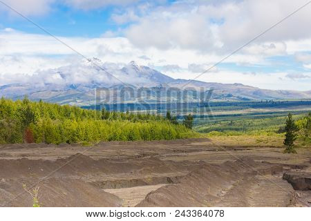 Cotopaxi National Park In The Morning Latacunga Ecuador