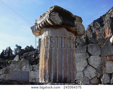 Delphi Ancient Sanctuary Phocis Greece