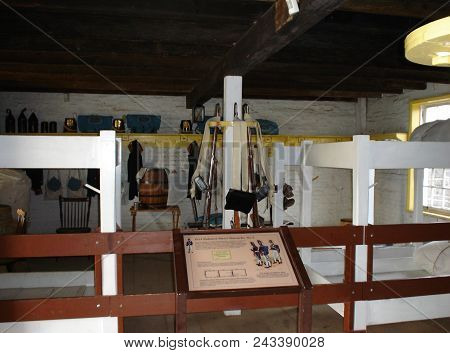 Military Barracks At The Fort Mchenry National Monument And Historic Shrine, Baltimore, Md, June 25,