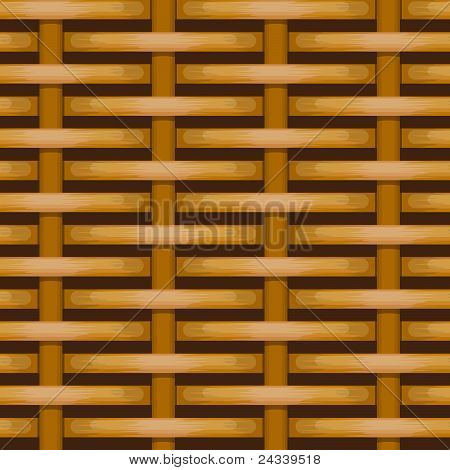 Brun vävd rotting för användning som bakgrund