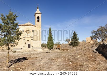 Mas De Llaurador Village Destroyed In The Spainsh Civil War