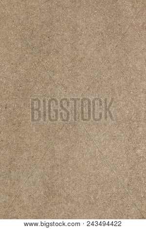 Brown Concrete Floor Texture. Close-up Photo Of Scabrous Background. Vertical Orientation