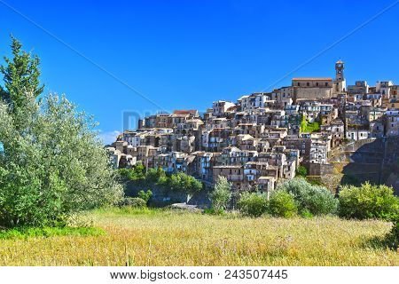 The Village Of Badolato, Calabria, Italy