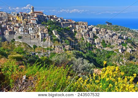 The Village Of Badolato, Calabria, Italy
