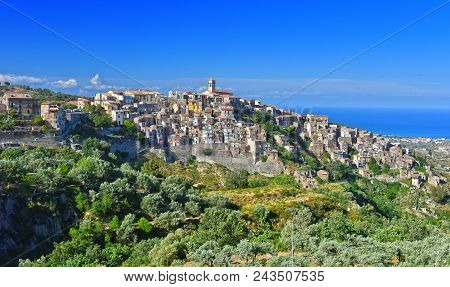The Village Of Badolato, Calabria, Italy