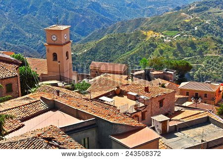 The Village Of Bova In The Province Of Reggio Calabria, Italy