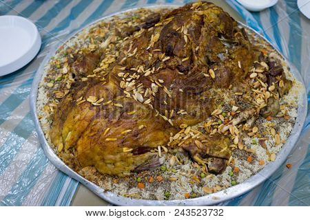 Arabian food closeup