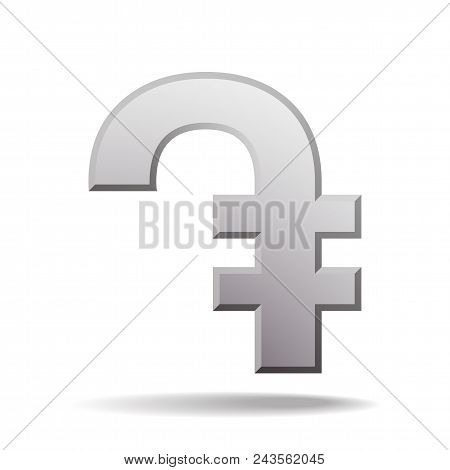 Armenian Dram Currency Symbol, Money Sign Vector Illustration Isolated On White Background