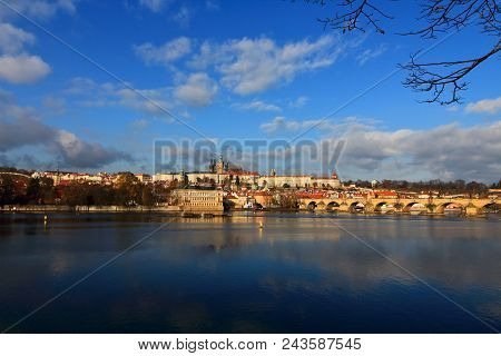 Beautiful View Of An Angle Of Prague
