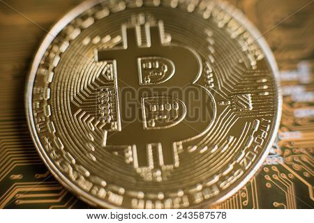 Blockchain Technology, Bitcoin Mining Concept.