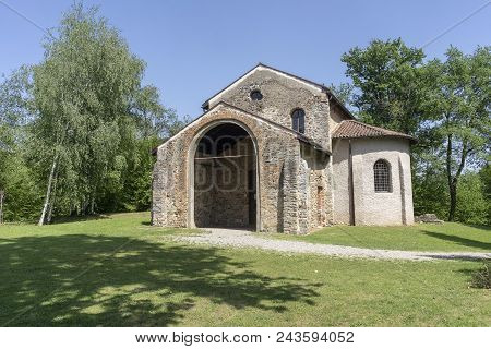 The Archeological Area Of Castelseprio (varese, Lombardy, Italy): Ruins Of A Village Destroyed In Th