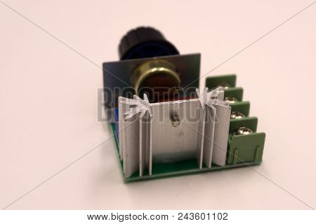Dimmer Switch And Light Switch On Switchboard