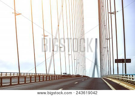The Normandy Bridge In France