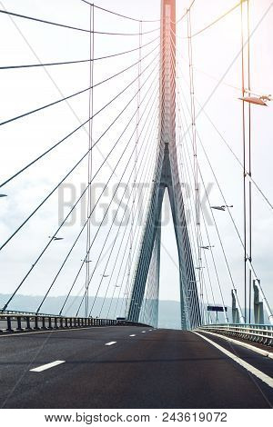 The Normandy Bridge In France