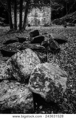 Remains Dolsky Mill In Czech Switzerland/czech Republic/