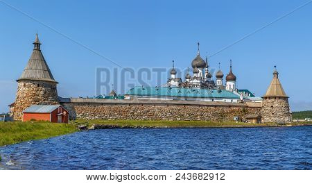 Solovetsky Monastery Is A Fortified Monastery Located On The Solovetsky Islands In The White Sea, Ru