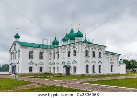Alexander-svirsky Monastery Is Orthodox Monastery In The Leningrad Region, Russia. Church Of Saint Z