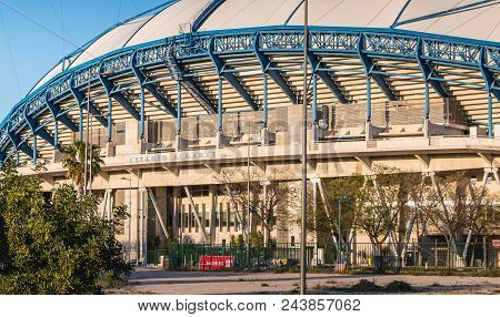 Architectural Detail Of The Algarve Football Stadium