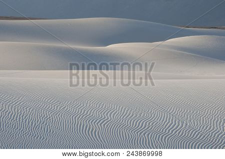 Sand Dunes In Desert Of Socotra Island, Yemen