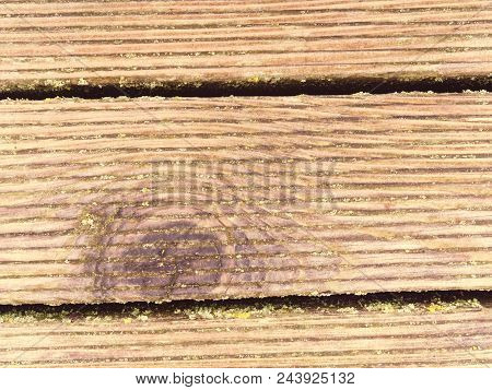 Old Wooden Background Paintedyellow  Green Paint With Cracks
