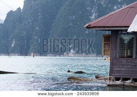 A Beautiful Shelter Above The Sea In Thailand