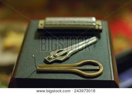 Ethnic Musical Instruments Jew's Harp And Harmonica