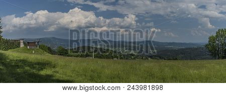 Paseky Nad Jizerou Village In Spring Sunny Nice Color Day