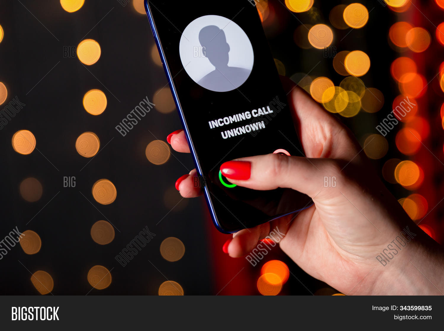 Phone Call Unknown Image & Photo (Free Trial) | Bigstock