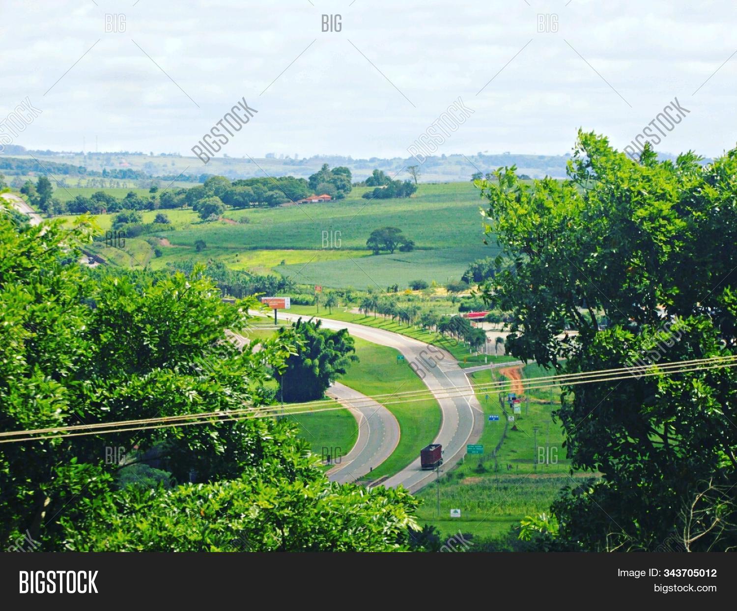 Paisagem Estrada Da Image Photo Free Trial Bigstock