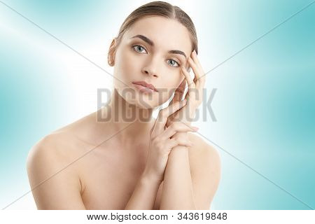 Young Woman With Healthy Glowing Skin