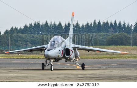 Military Aircraft For Display In Iruma Air Base