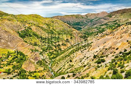 View Of The Kahta Stream In The Southeastern Taurus Mountains, Turkey