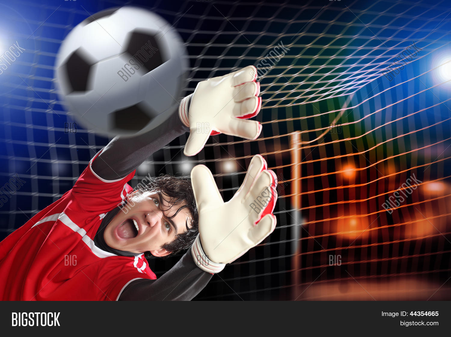Goalkeeper Catches Image & Photo (Free Trial) Bigstock