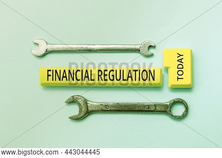 Conceptual Display Financial Regulation. Business Overview Aim To Maintain The Integrity Of Finance 