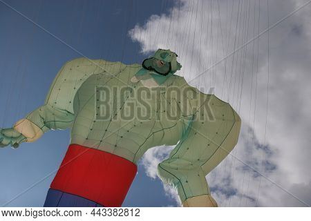 Kites On The Beach Of Berck, France
