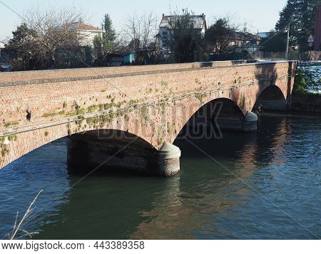 Canale Cavour Canal In Chivasso