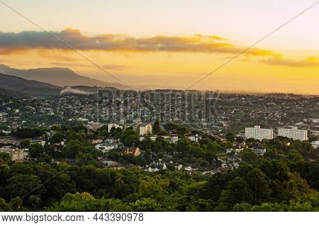 View Of The City From Totel Swan Tower , Novo Hamburgo, Rio Grande Do Sul, Brazil