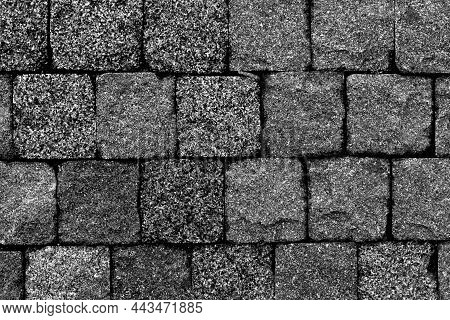 The Grey And Black Rock Texture Background
