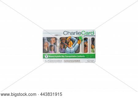 Massachusetts Bay Transportation Authority Metro Card Boston City Subway Mbta Transit System Commute