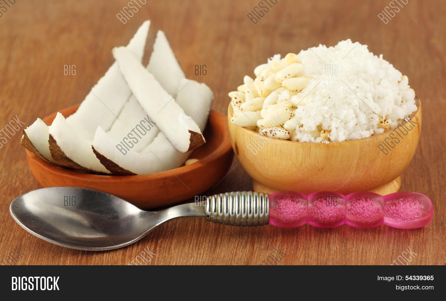 Puffed Rice Coconut Image & Photo (Free Trial) | Bigstock