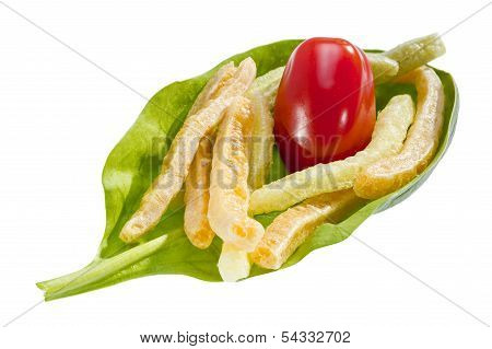 Potato Vegetable Stick Chips.