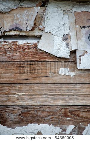 Old Wooden Planks, weathered.