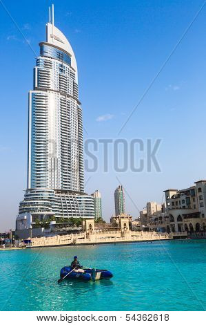 Address Hotel In The Downtown Dubai Area Overlooks The Famous Dancing Fountains