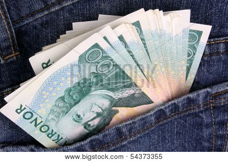 Swedish Kroner Jeans