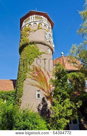 Water Tower - Symbol Of The City Svetlogorsk (until 1946 Rauschen). Kaliningrad Oblast, Russia
