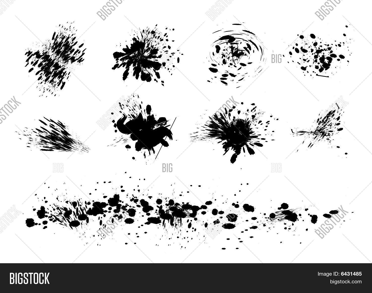 Paint Splash Brush Vector & Photo (Free Trial) Bigstock