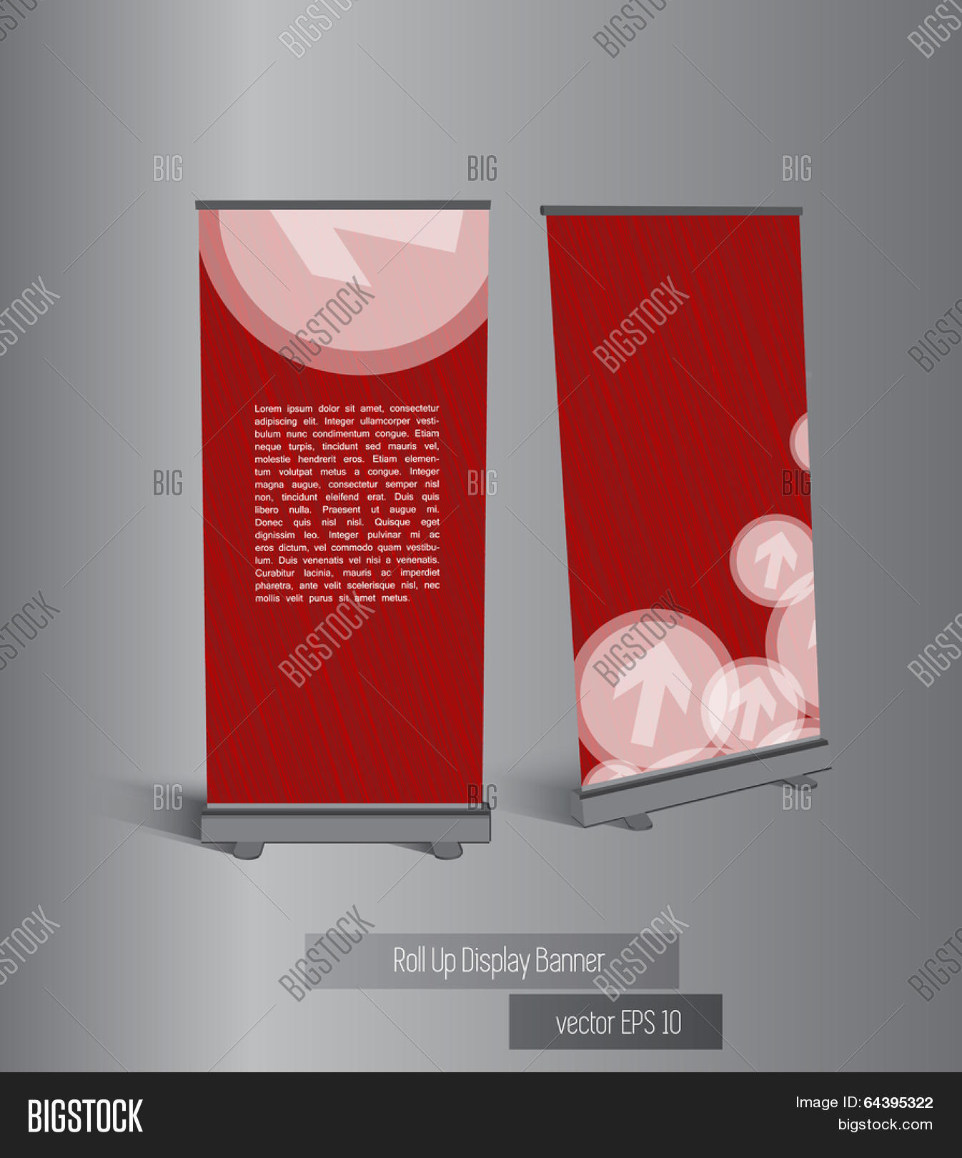 Vector Roll Banner Vector & Photo (Free Trial) | Bigstock